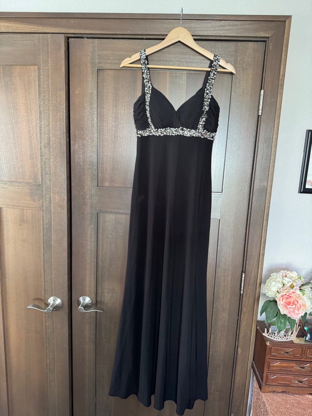 Betsy & Adam Black Gown